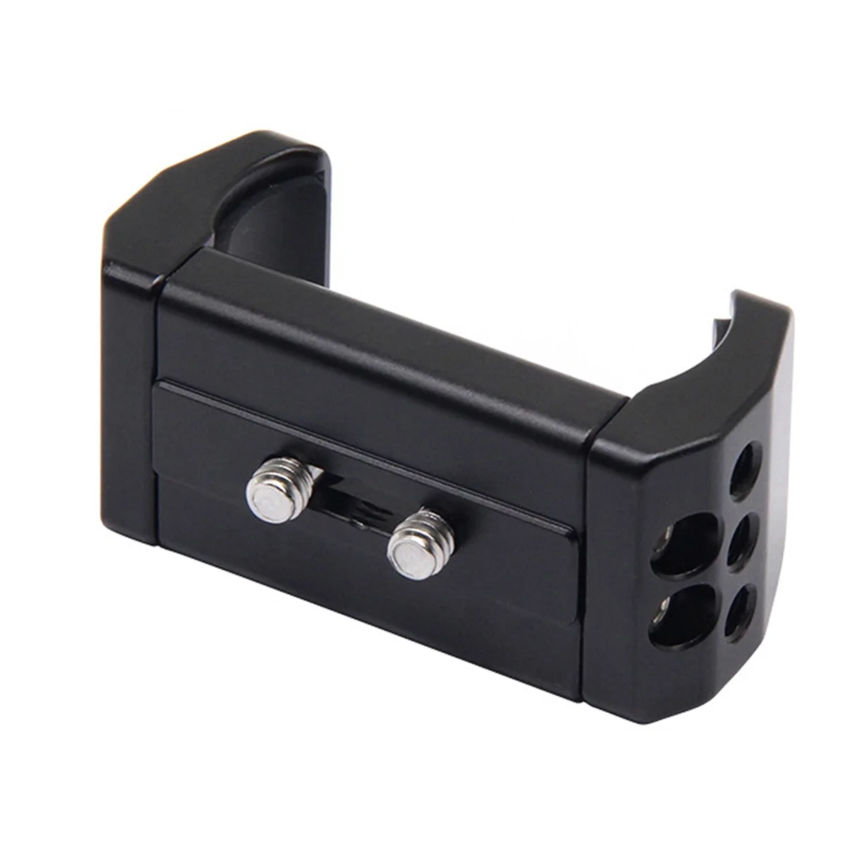 BNVN-For Probty T5 T7 T9 SSD Universal Power Bank Clamp,Aluminum Clamp Adjustable From 55-80Mm Can Mount By Cold Shoe