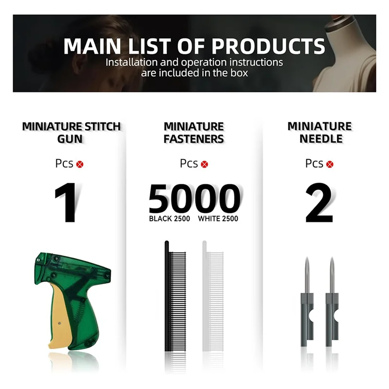

【Superdeals】Garment Kit Seam Gun, Garment Seam Gun, Seam Gun Tool For Quick Stitching And Fixing