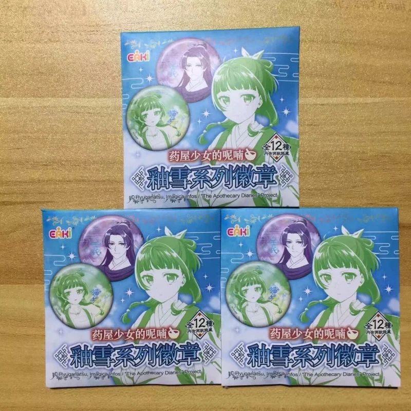 

Оригинальный значок из серии Yuxue по аниме «Дневники аптекаря» (Eaki), в наличии, коллекционный, с персонажами Маомао и Цзиньши. ‌ Декоративные игрушки и подарки