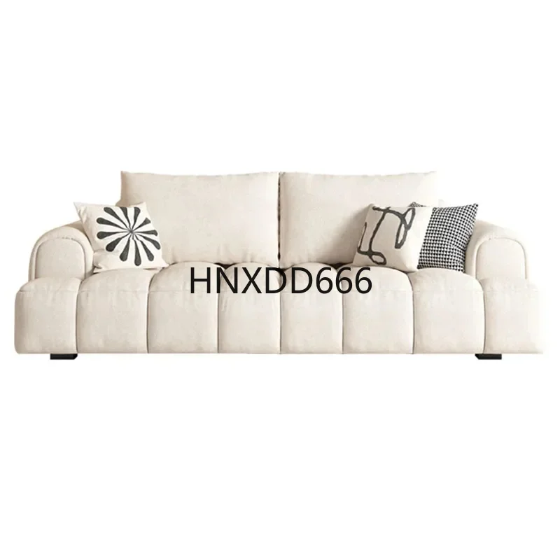

Modern Nordic Living Room Sofa Bed, Wooden Sleeper Couch with Massage Function, Stylish and Comfortable Furniture for Home