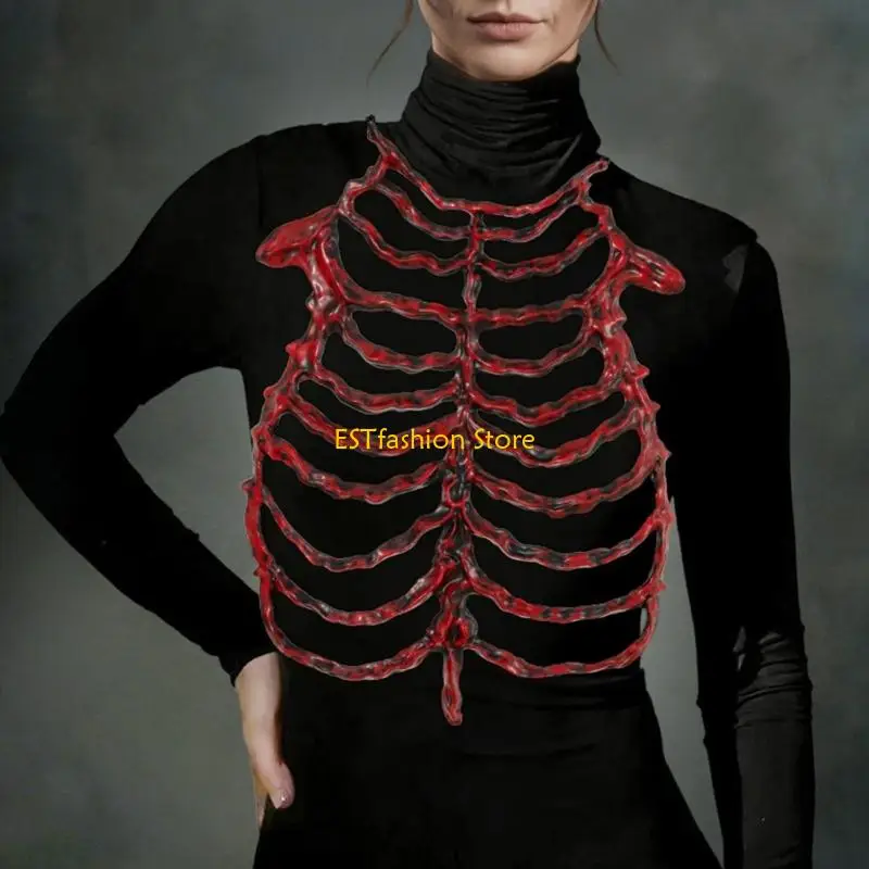 Y5GC Multipurpose Skeleton Costume Piece For Stage Shows And Themed Celebrations