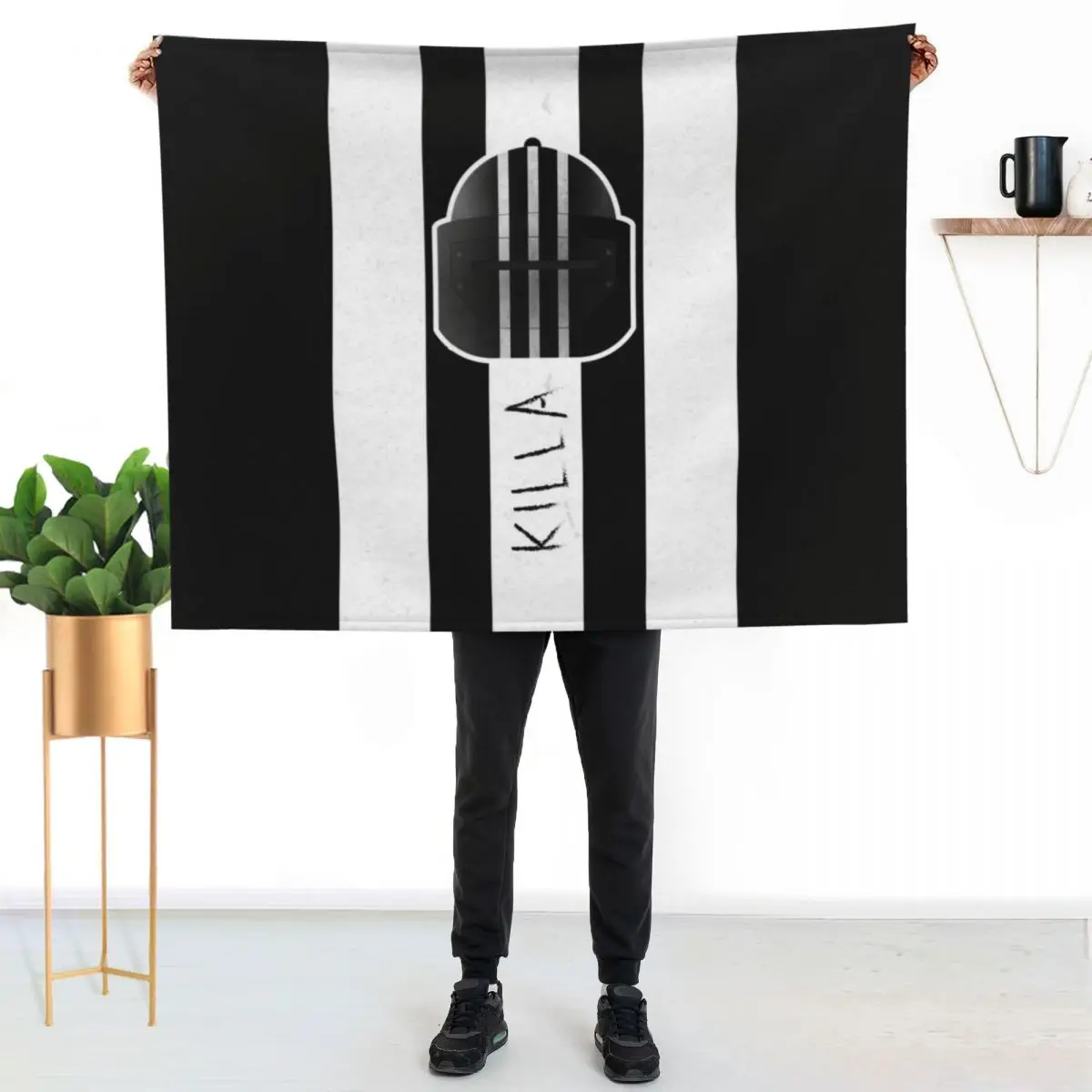 Killa Helmet - Escape From Tarkov Throw Blanket Hairys Travel Luxury Brand Luxury St Luxury Thicken Blankets