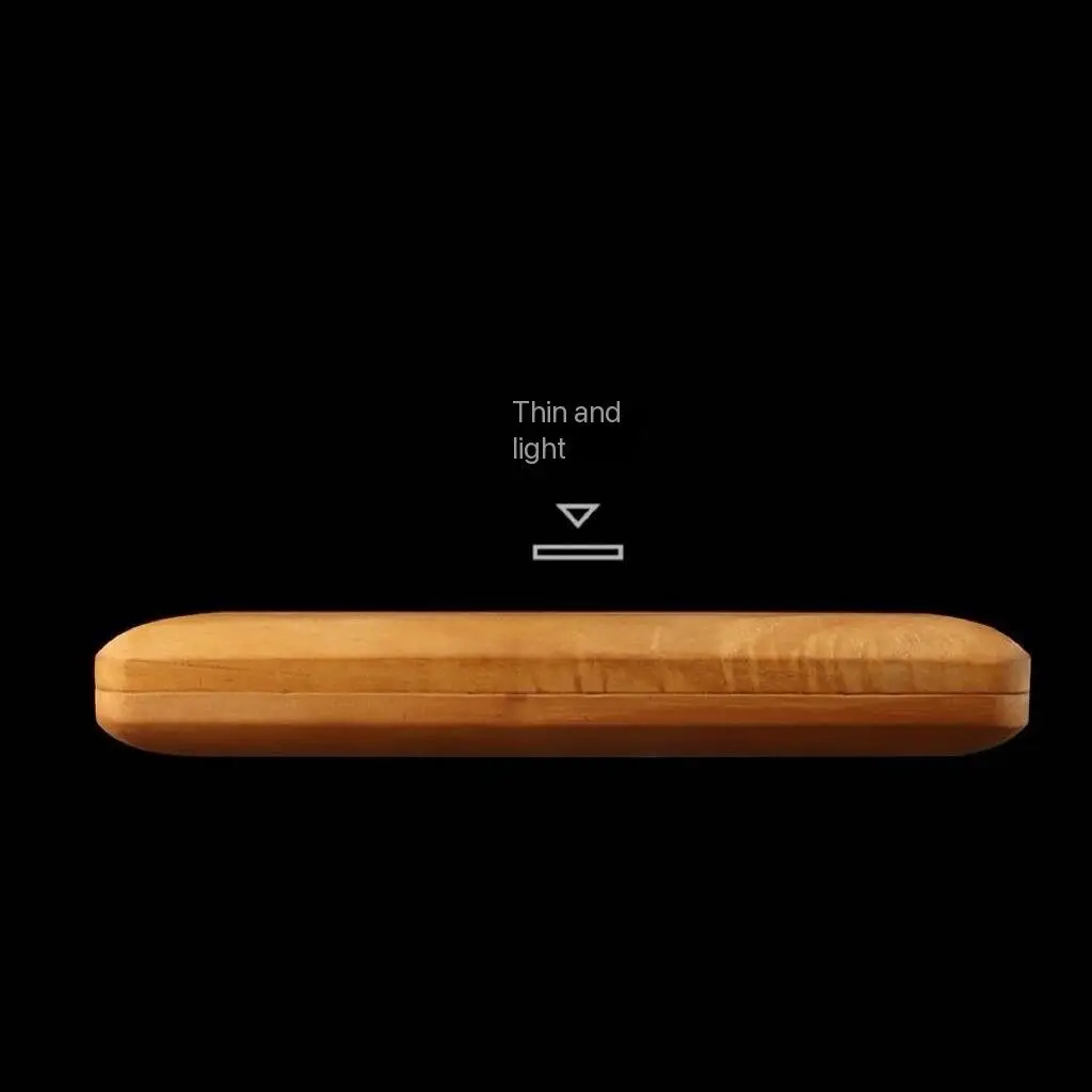 صندوق سيجار من خشب الأرز مع لمسة نهائية من زيت الشمع، صندوق سيجار مرطب صلب ومتين يقاوم التآكل والتمزق.