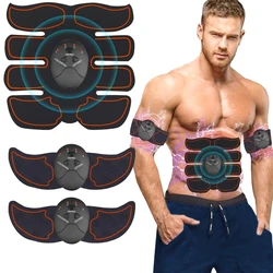 Drahtlose EMS Muscle Stimulator Toner ABS Bauch Hüfte Trainer Gewicht Verlust Fitness Gestaltung Elektrische Körper Abnehmen Massager