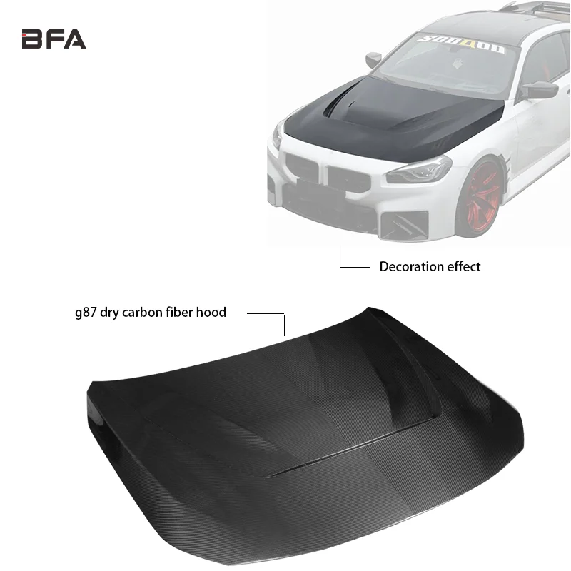 

AN-Style Dry Carbon Fiber Hood for G87 M2 Model New Condition Bumper Accessory