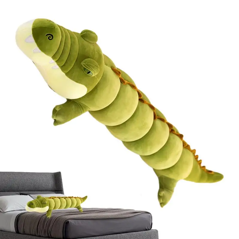 Stuffed Animals Alligator Toys Crocodile Plush Super Soft Cuddly Dolls Adorable Stuffed Animal Crocodile Plush Pillow Toy