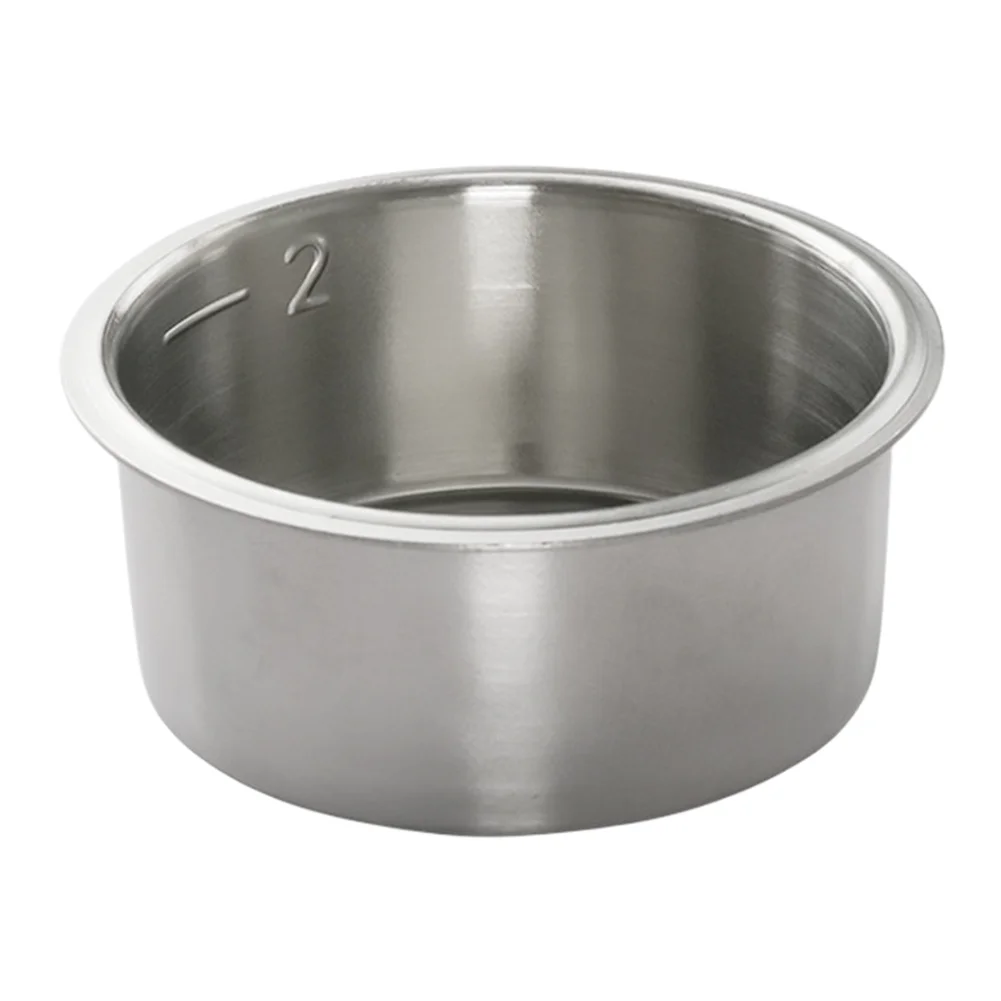 51mm Stainless Steel Coffee Filter Basket Multi-Hole 1 Cup 2 Cup 4 Cup Non Pressurized Coffee Machine Replacement Spare Parts