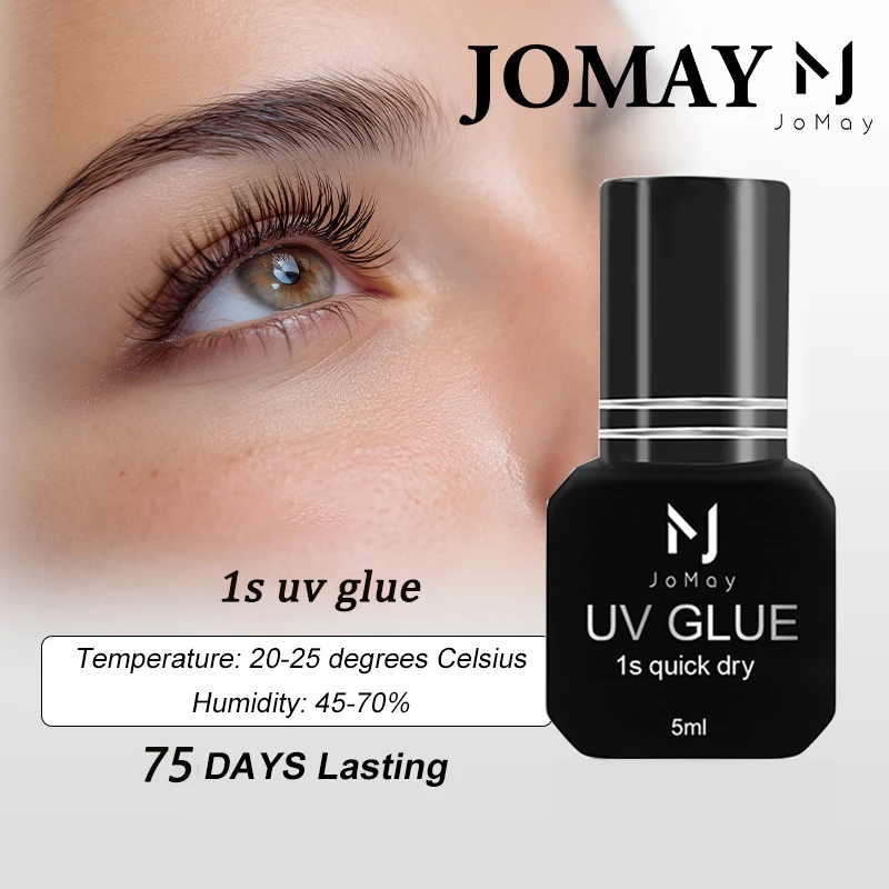 JOMAY High quality UV Glue For Lash Extension Support Customization Cosmetics tools 1S UV Led Glue