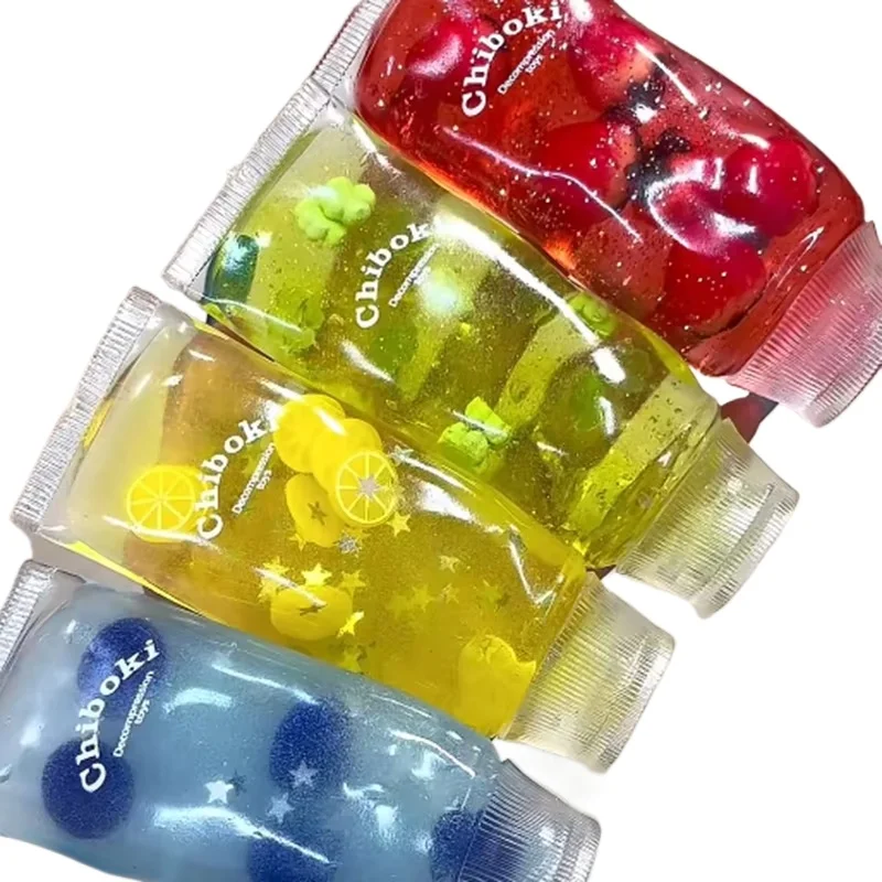 Fruchtfülliges Maltose-Zahnpasta-Stressabbau-Spielzeug, weich, langsam aufsteigend, verformbar, Quetsch-Squishy-Fidget-Sensorikspielzeug