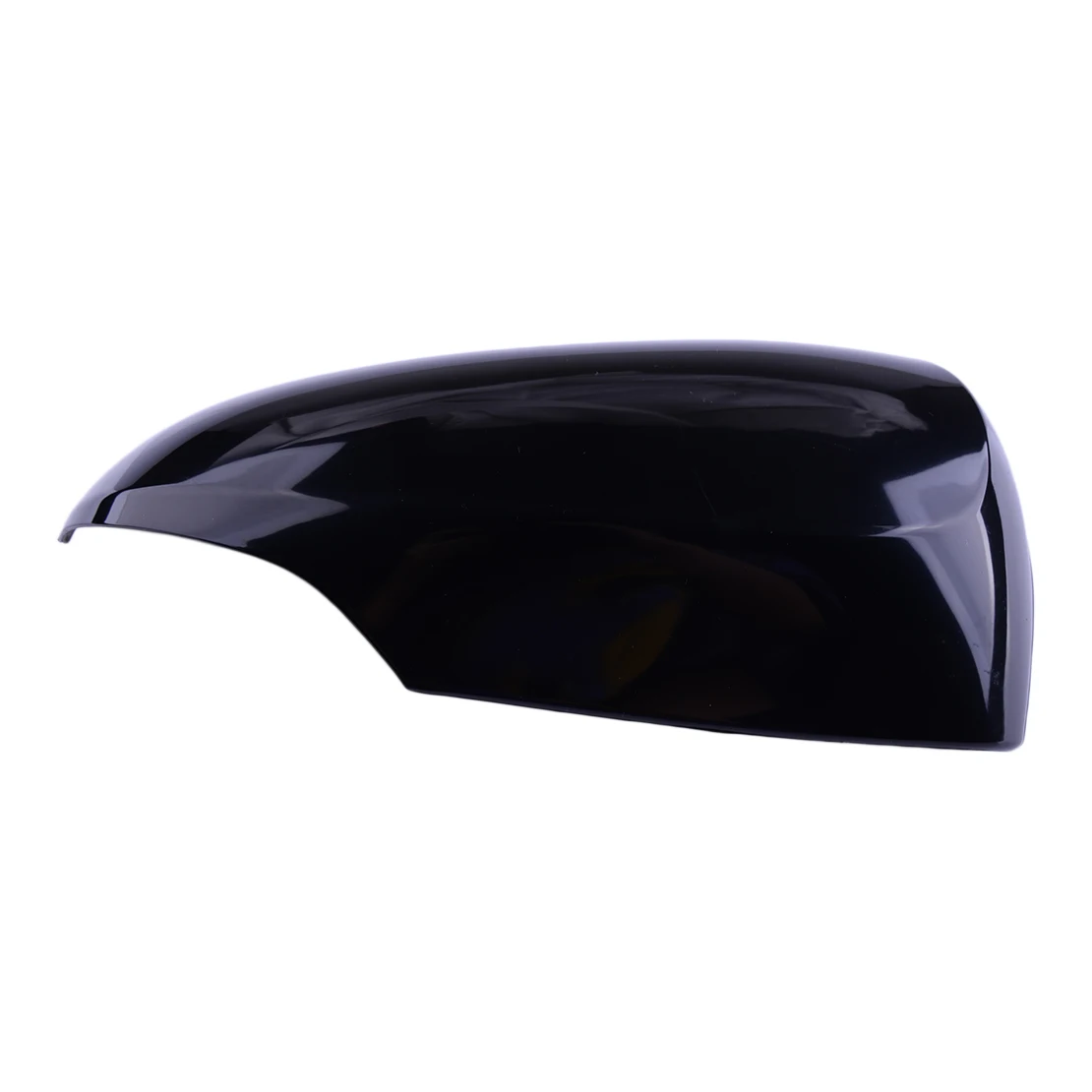 Front Right Exterior Side Door Wing Rear View Mirror Cover Trim Cap Decor Fit for Toyota Prius C 2012 2013 2014 2015-2018 Black