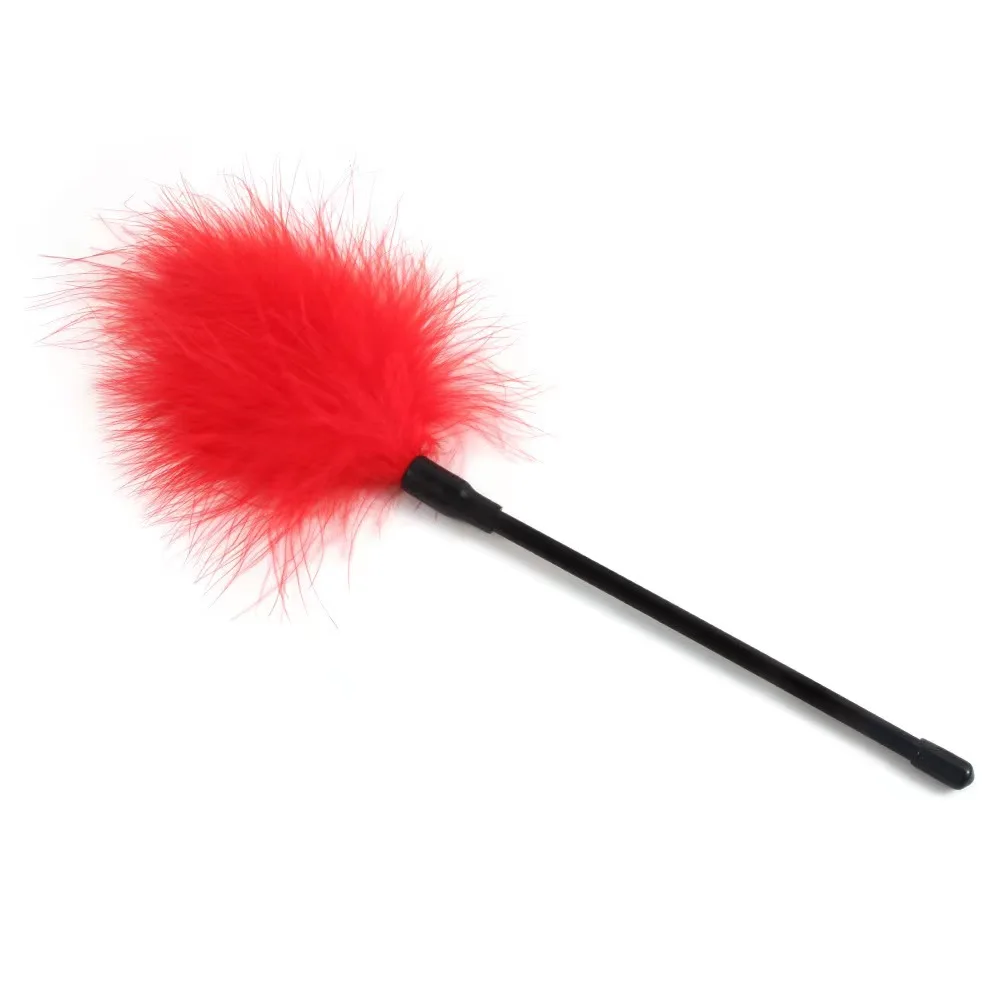 Fun Feather Supplies Sm Feather Brush Tease Stick Couples Men And Women Sex Accessories Multi-color Optional