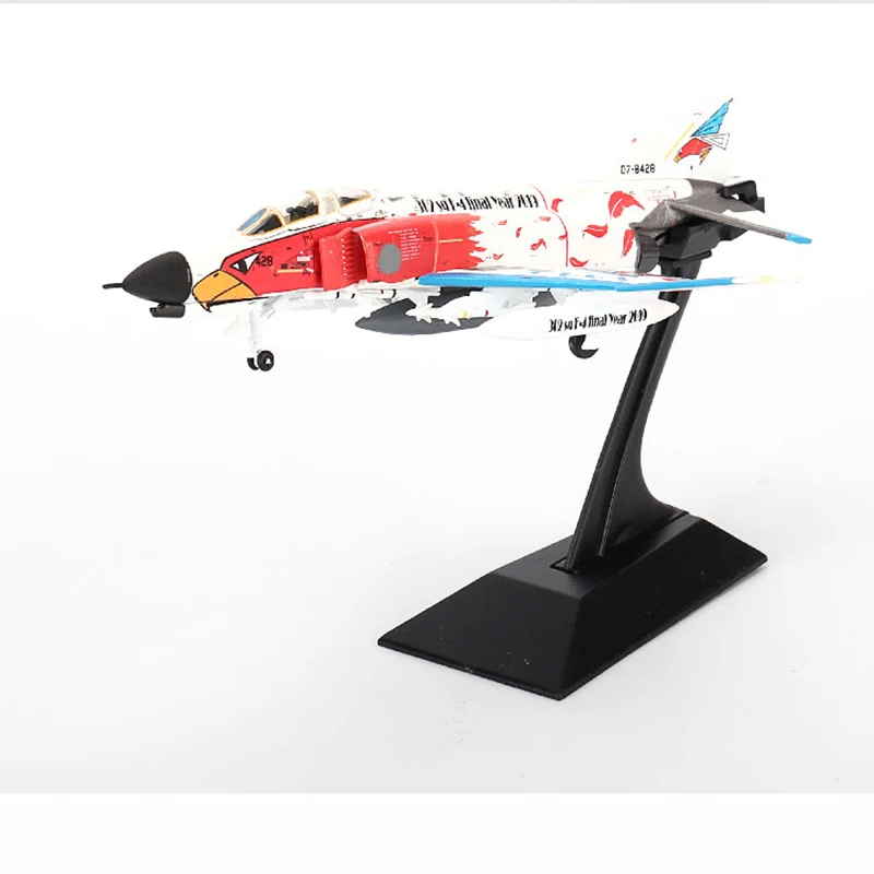 

Die cast F-4J Ghost Fighter Fighter Militarized Combat 1:144 Proportional Alloy and Plastic Simulation Men's Gift