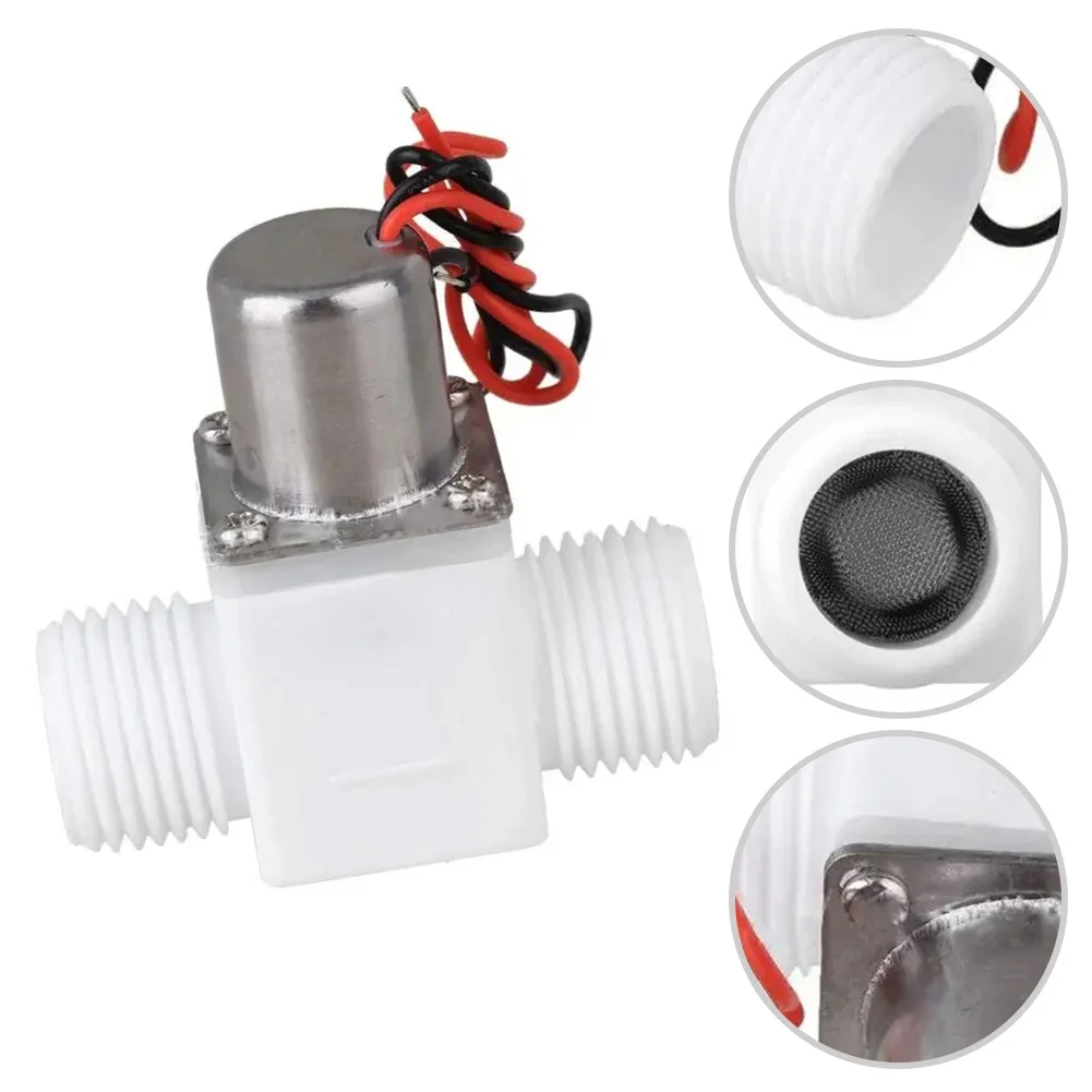 

1 шт. электромагнитный 1/2 "DC 3 В электромагнитный клапан пластиковый электрический импульсный клапан управления водой для интеграционного смесителя