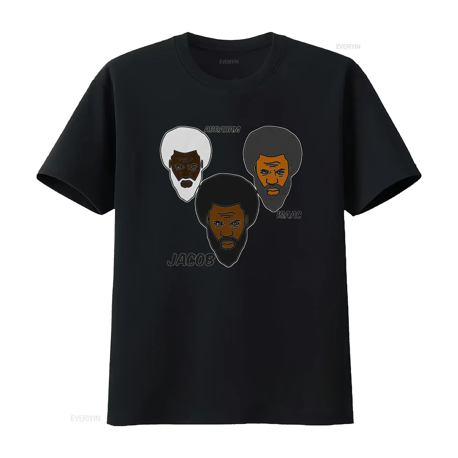 Abraham Issac Jacob Hebrew Israelite Forefather's T Shirt Biblical Clothes Religious Birthday Husband s Wife vintage Washed
