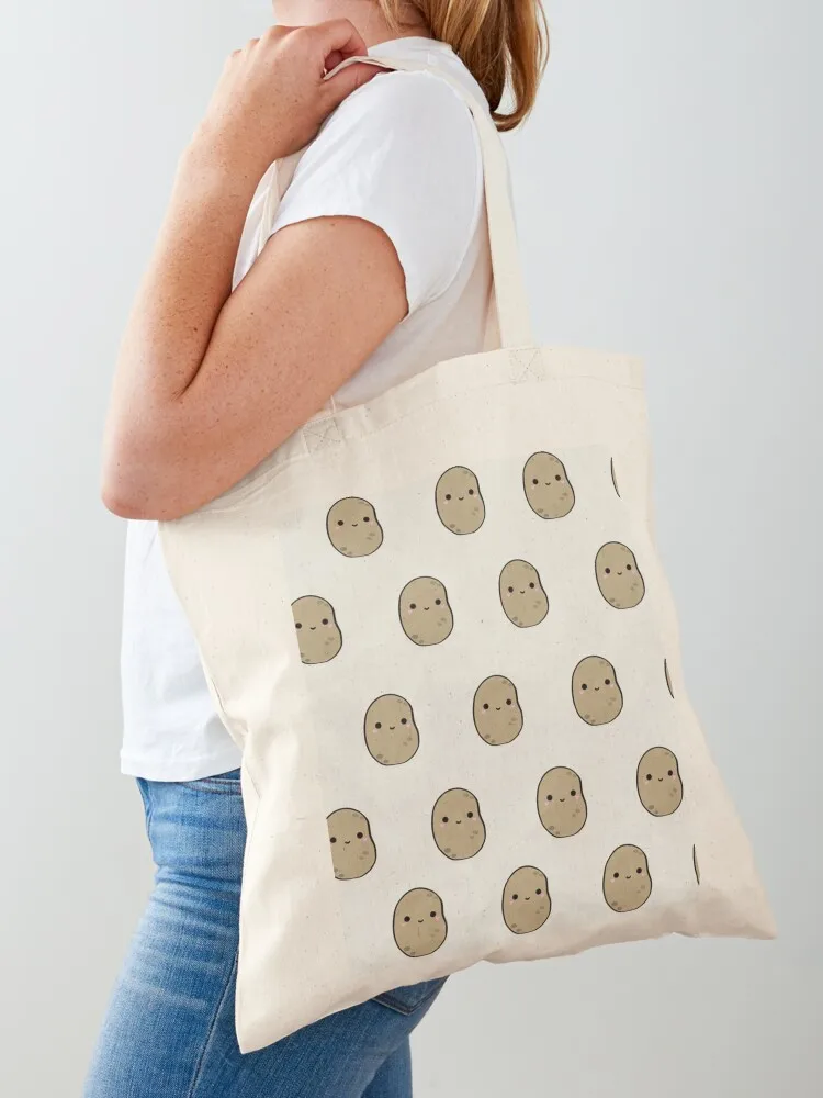 

Cute Potatoes Tote Bag Women's handbag shopping bag logo cute pouch bag