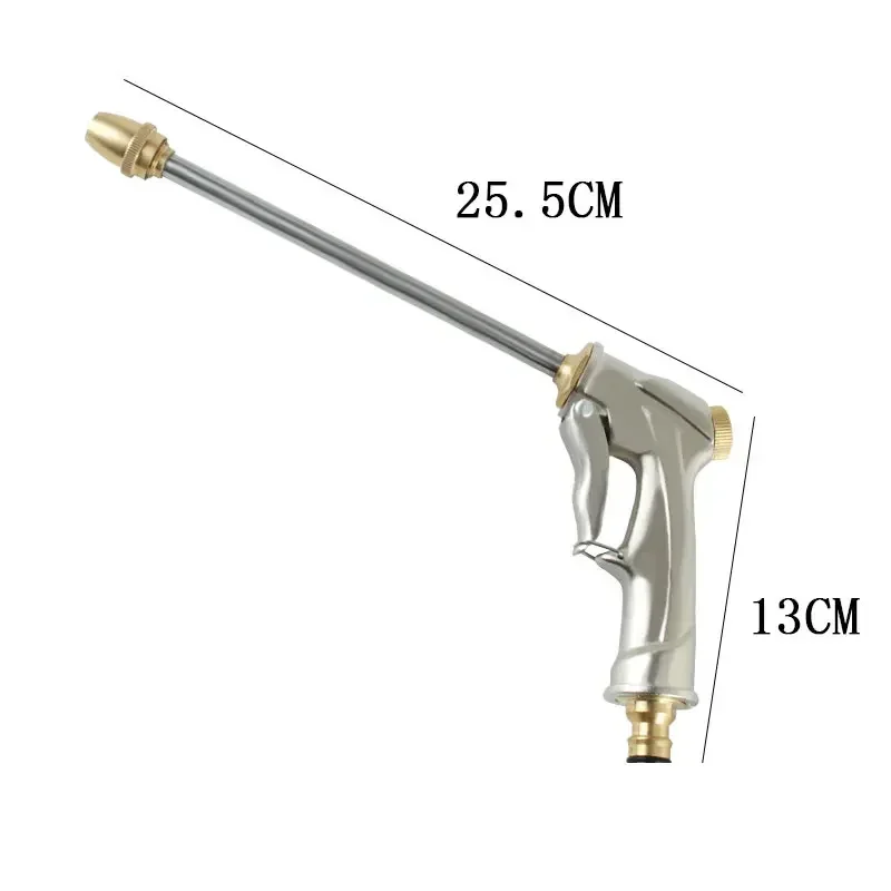 High Pressure Water Gun Metal Water Gun High Pressure Power Car Washer Spray Car Washing Tools Garden Water Jet Pressure Washer