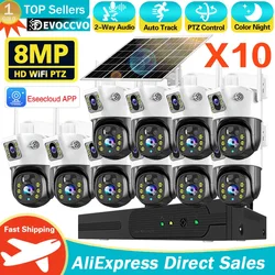 NVR 8MP ๋ฌด์ CCTV ๋ณด์ ์นด๋ฉ๋ผ ์์คํ
, ์ผ์ธ ํ์ ์ ์ง ๊ตฌ๋ ์์ดํ์ด IP ์นด๋ฉ๋ผ, PTZ ๋น๋์ค ๊ฐ์ ๋ณดํธ, 10CH