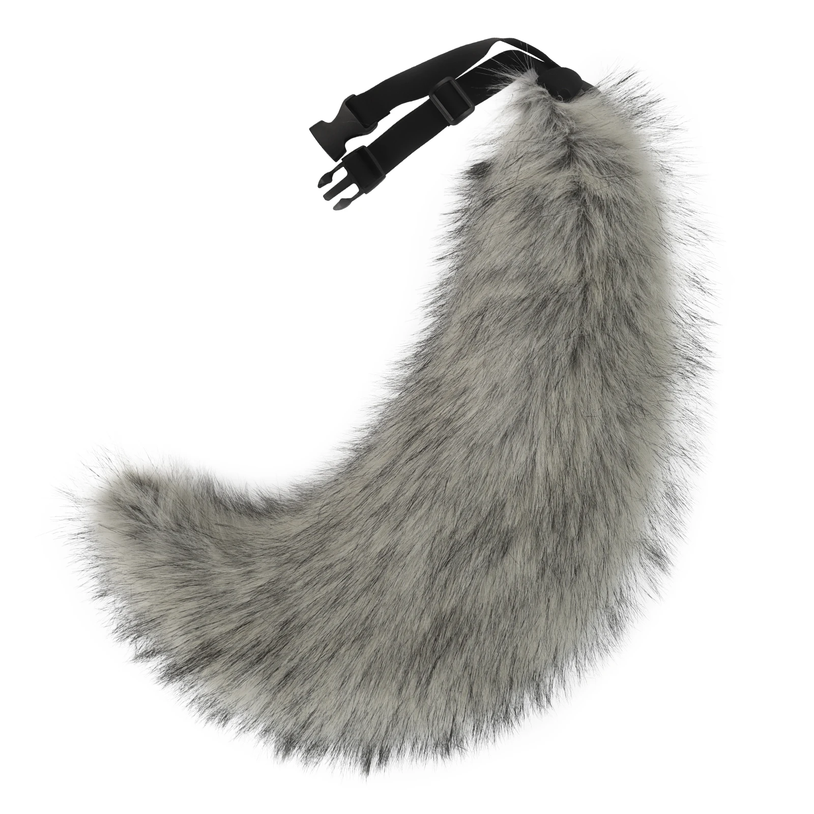 Flauschiges Kunstfell Wolf Fuchsschwanz Halloween Party Cosplay Kostüm – Detail 6