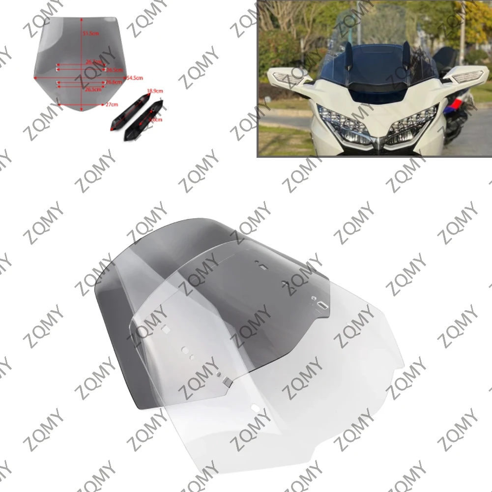 

Motorcycle Windscreen Wind Shield Delector For Honda GL1800 2018 2019 2020 2021 2022 2023