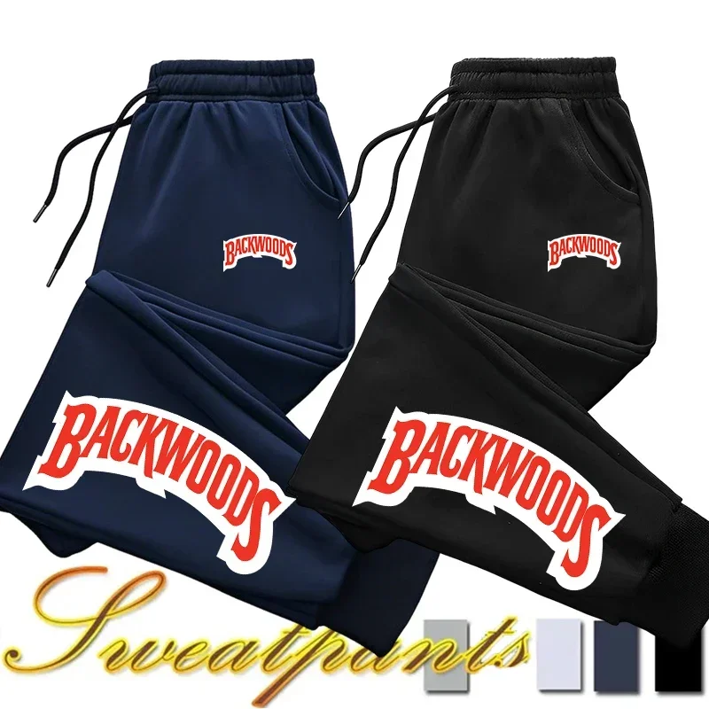 Men's Sweatpants Fashion Printing Versatile Gym Simple Comfortable Soft Sport Casual Trousers Drawstring Hot Sales Jogging Pants