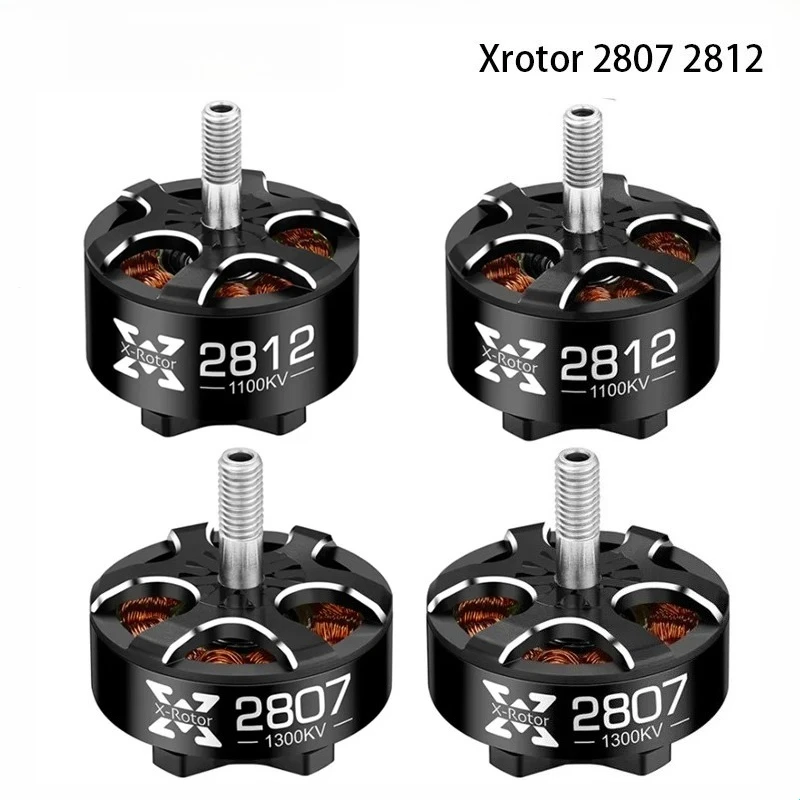 

HOBBYWING Xrotor 2807 2812 900KV/1100KV/1300KV 4-6S 1500KV 4-5S/1700KV 3-4S Black Brushless Motors Racing Drone