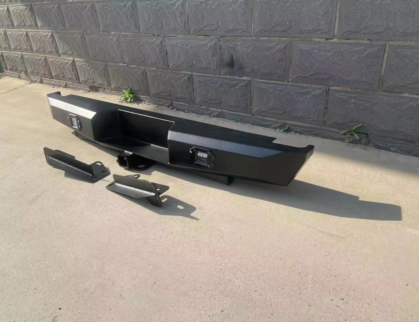 Navara D22 Pickup Bumper Heavy-Duty Steel Rear Protection Anti-Corrosion