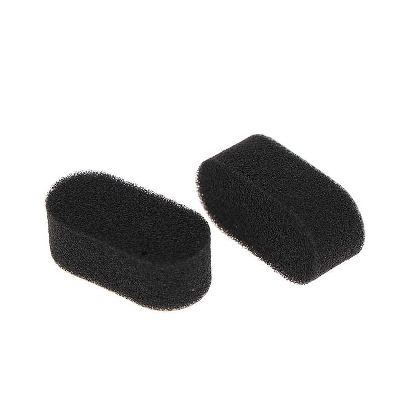 [W3C] 1/2/3 زوج رغوة بطانة للأذن وسائد عقال مع شريط على الوجهين لسماعات الرأس الإسفنج استبدال الوسائد يغطي