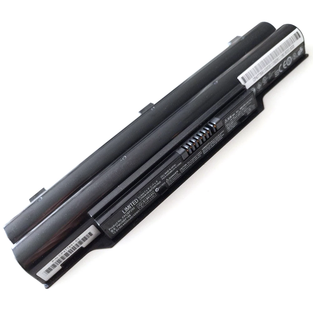 Imagem -04 - Original Genuíno Fpcbp250 11.1v 4400mah Bateria do Portátil para Fujitsu Lifebook A530 A531 Lh520 Siemens Fpcbp250ap Fmvnbp186 Novo