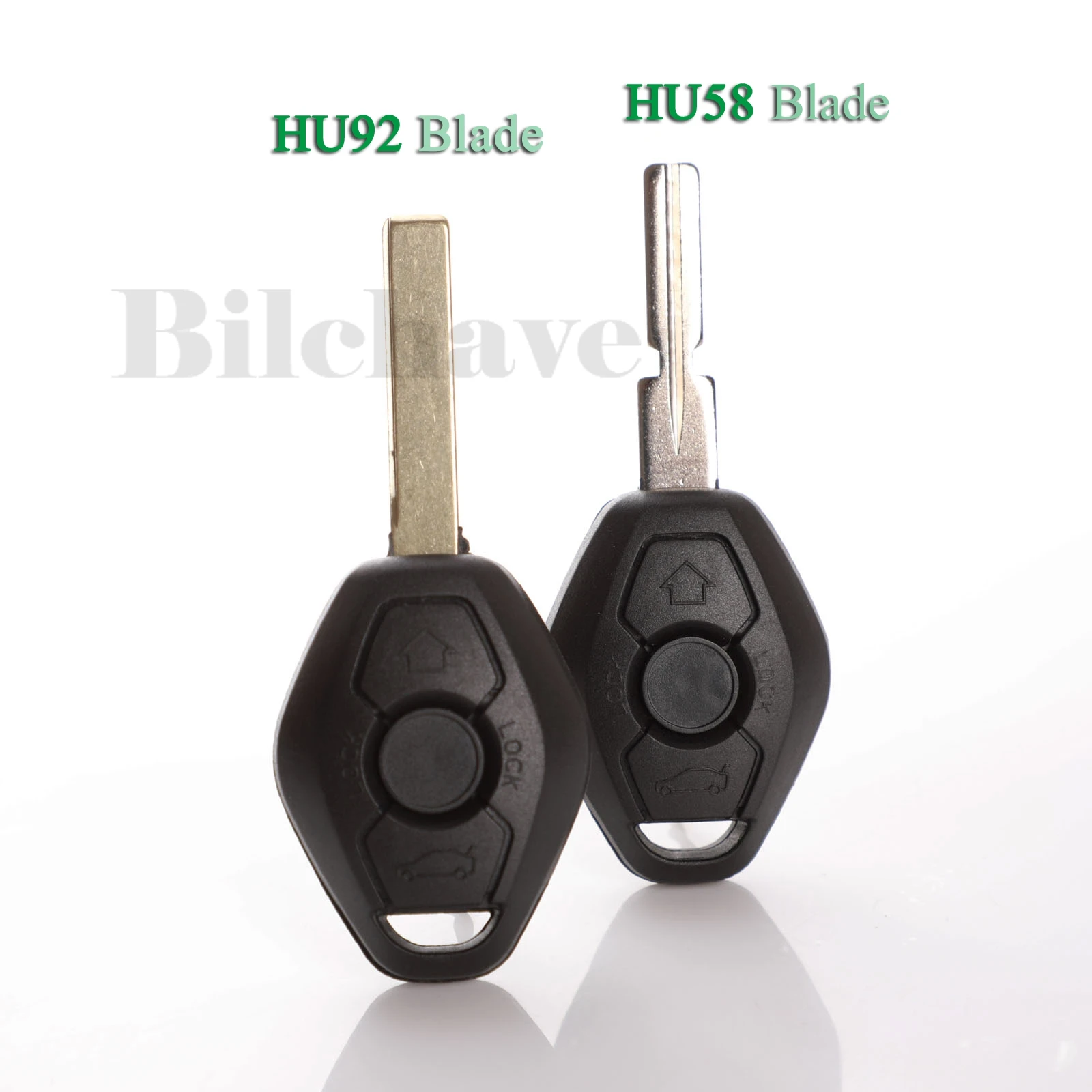 

Корпус выкидного ключа Jingyuqin HU92 HU58 для BMW 1, 3, 5, 6, 7 серий, Z3, Z4, X3, X5, M5, 325i, E38, E39, E46