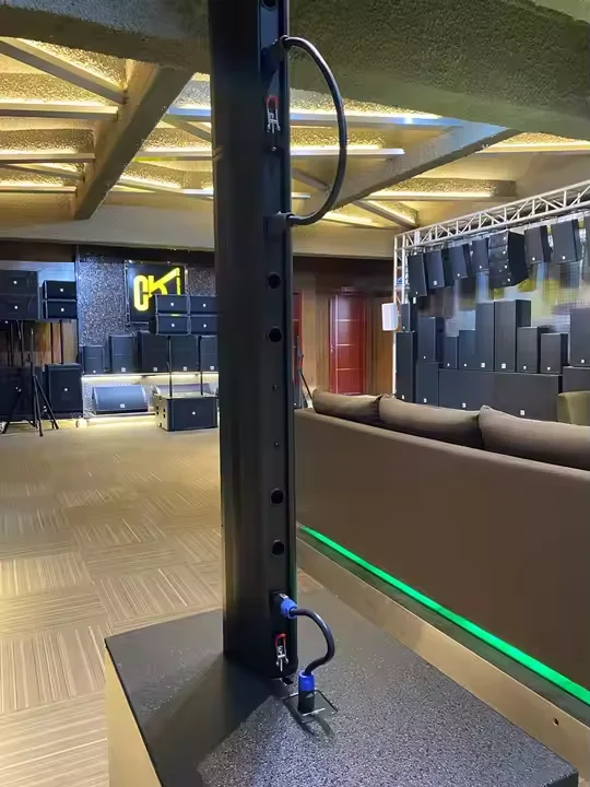 Club 4 Indoor Active Column Speakers Live Audio Equipment