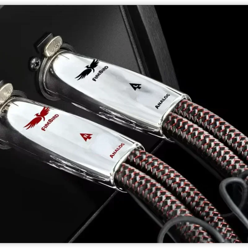 HiFi FireBird XLR Balanced Cable PSS Pure Silver Mythical Creature Audio Interconnect Line with Battery Box