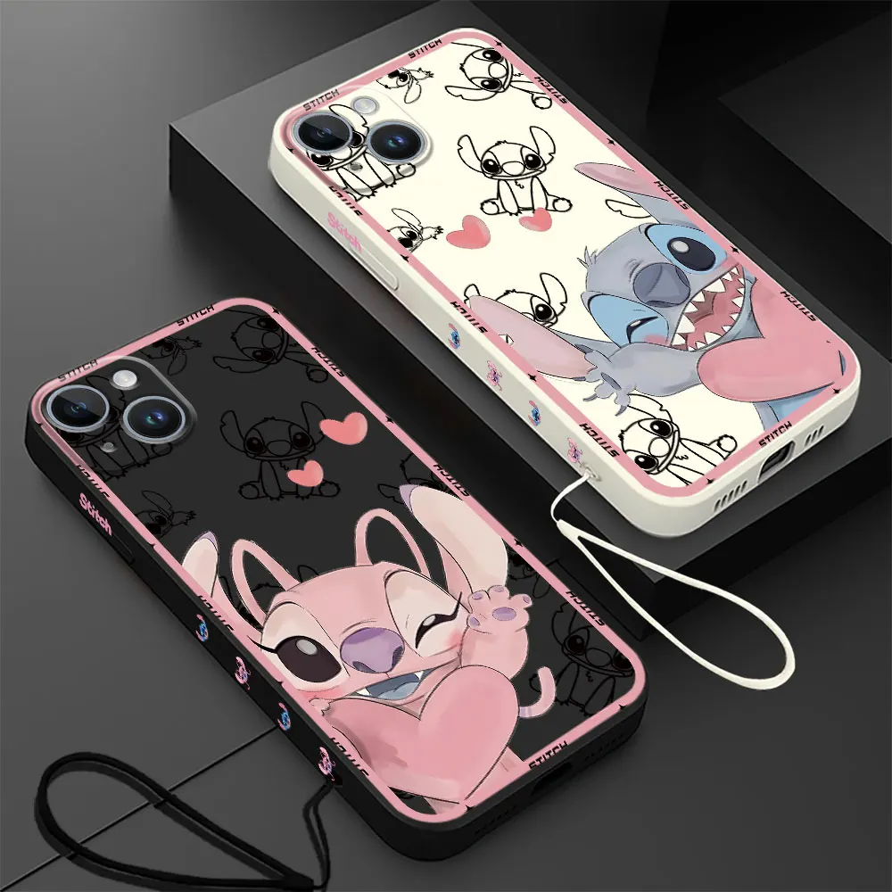 Silicone Case for Samsung Galaxy A01 Core A05s A31 A02s A10 A03 A20s A50 A71 A70 A51 A02 A04e A30 Luxury Disney Stitch Cover