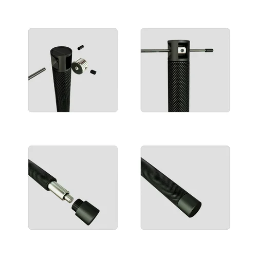 Imagen 2 del producto MOGOLD Cuerda para saltar de alambre ultra duradera | Manijas antideslizantes con agarre cómodo, fitness profesional