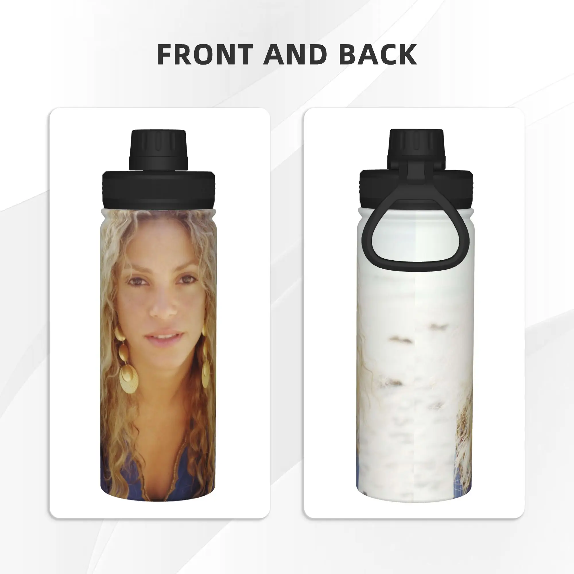 Singer S-Shakira 18OZ Sports Insulated Kettle  Coffee Cups Vacuum Flask Outdoor Mug Water Bottle