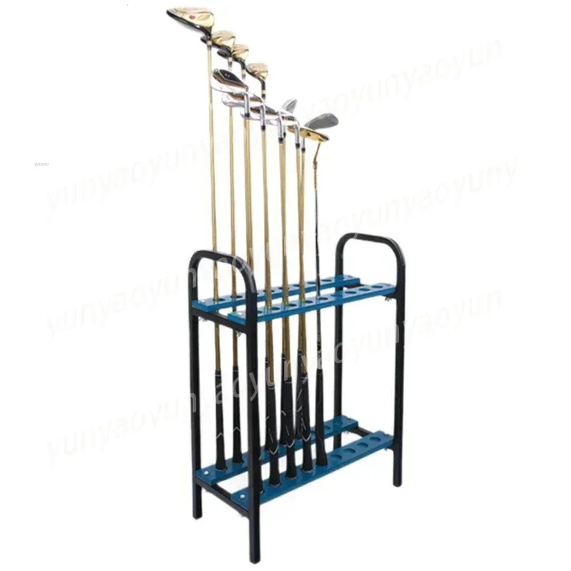 Portable 220 Volt Golf Club Rack, Course Supplies Display Rack 18 Card Position Golf Club Storage Rack