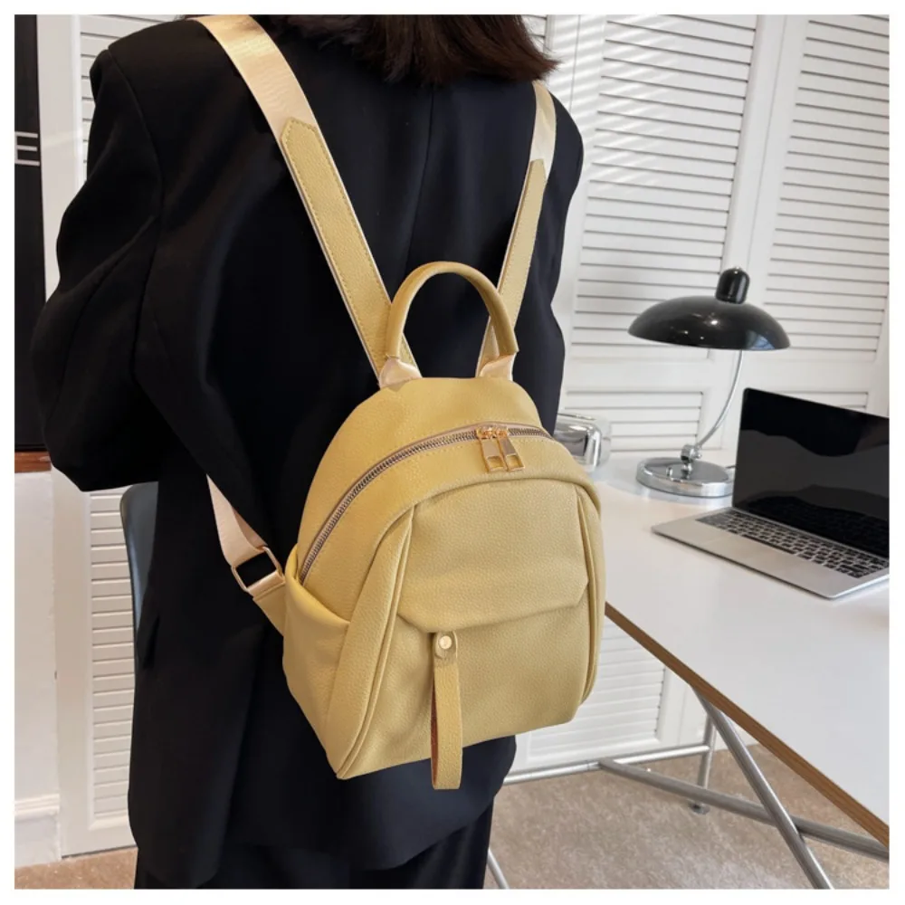 

Новый мягкий рюкзак большой емкости, многофункциональная сумка на плечо из искусственной кожи, повседневная женская сумка