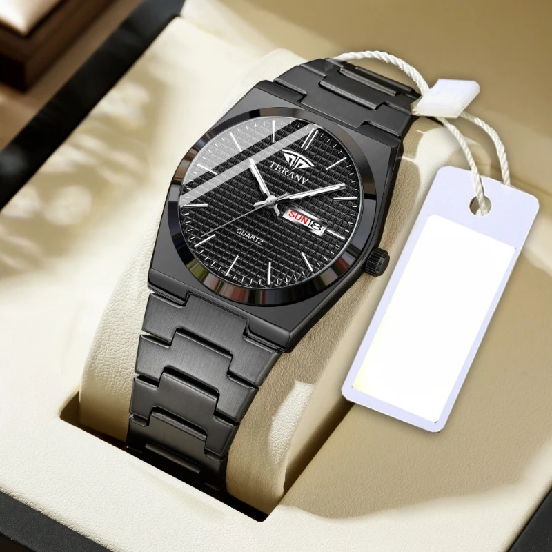 Men's Watch, Fully Automatic Non-Mechanical Fashion Business Quartz Watch