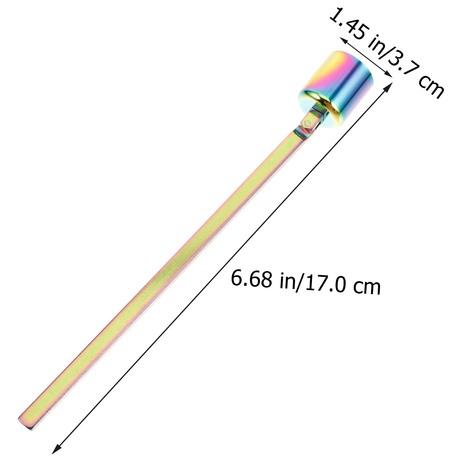 

Snuffer Long Handle Metal Wick Extinguisher Tool For Scented Tea Light Jar Candles Flame Out Safety Accessory