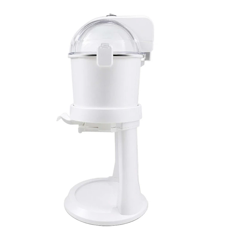 110V household pre-cooled ice cream machine 1L DIY cone mini ice cream machine 15W