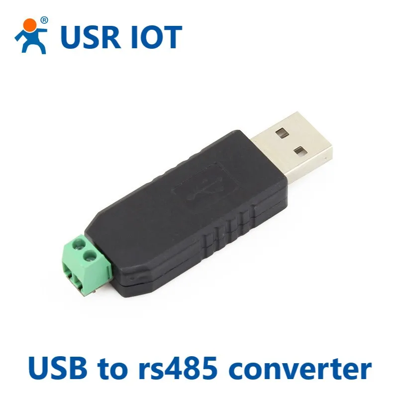 Conversor de porta serial industrial, Proteção contra raios durável, USB para Rs485, Suporta Win7, Win8, PLC