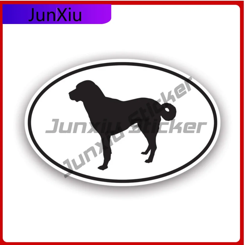 

Anatolian Shepherd Euro Oval Sticker Waterproof Cute Laptop Waterproof Vinyl Decal For Motocross Protection Fun Fun Outdoor