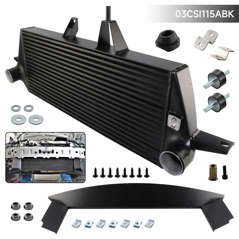 

Комплект переднего крепления интеркулера для Ford Focus MK2 MK II RS/RS500 2009-2010, черный
