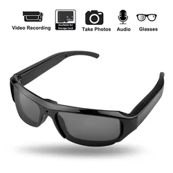 Wearable HD 1080P Mini Glasses Camera Portable Outdoor Security Sports DV DVR Video Recorder Surveillance Camcorder For Driving