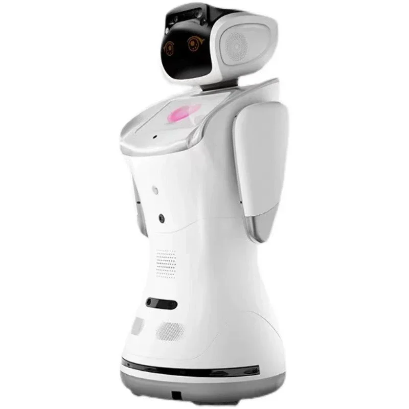 Business reception exhibition hall explains intelligent service robot intelligent welcome