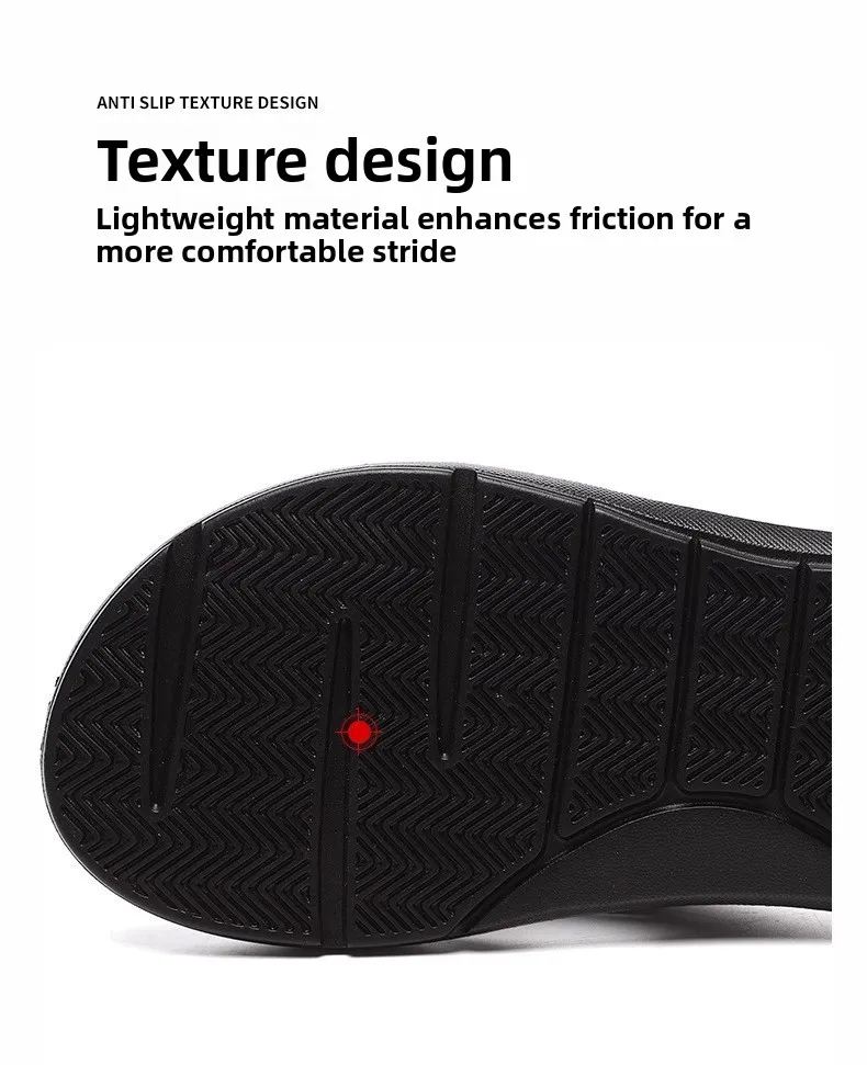 Weichsohlige Rutschfeste Casual Flip-Flops, Modische Paar-Sandalen, Vielseitige Sommer-Strand- und Badezimmer-Hausschuhe – Detail 6