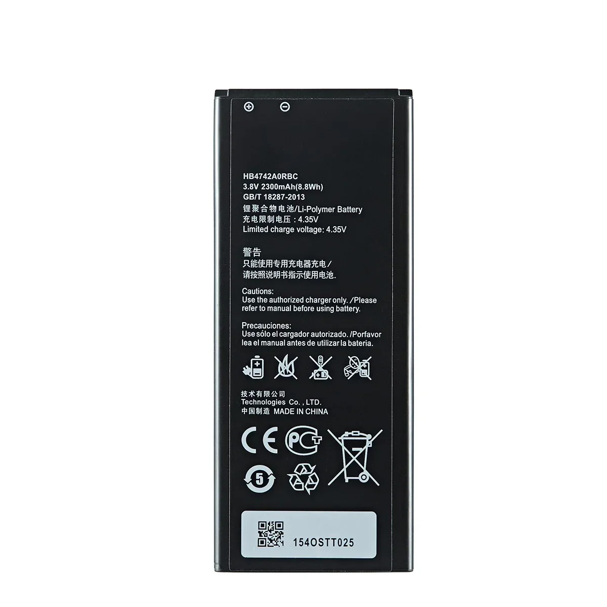 100% Orginal  HB4742A0RBC HB4742A0RBW 2300mAh Battery For HUAWEI Honor 3C Ascend G630 G730 G740 H30-T00 H30-T10 H30-U10