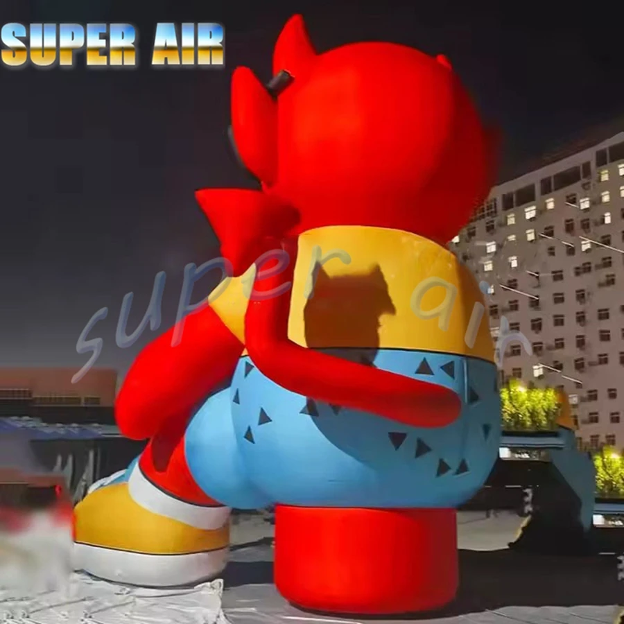 Event party decoration inflatable monster devil inflatable cartoon character model for sale