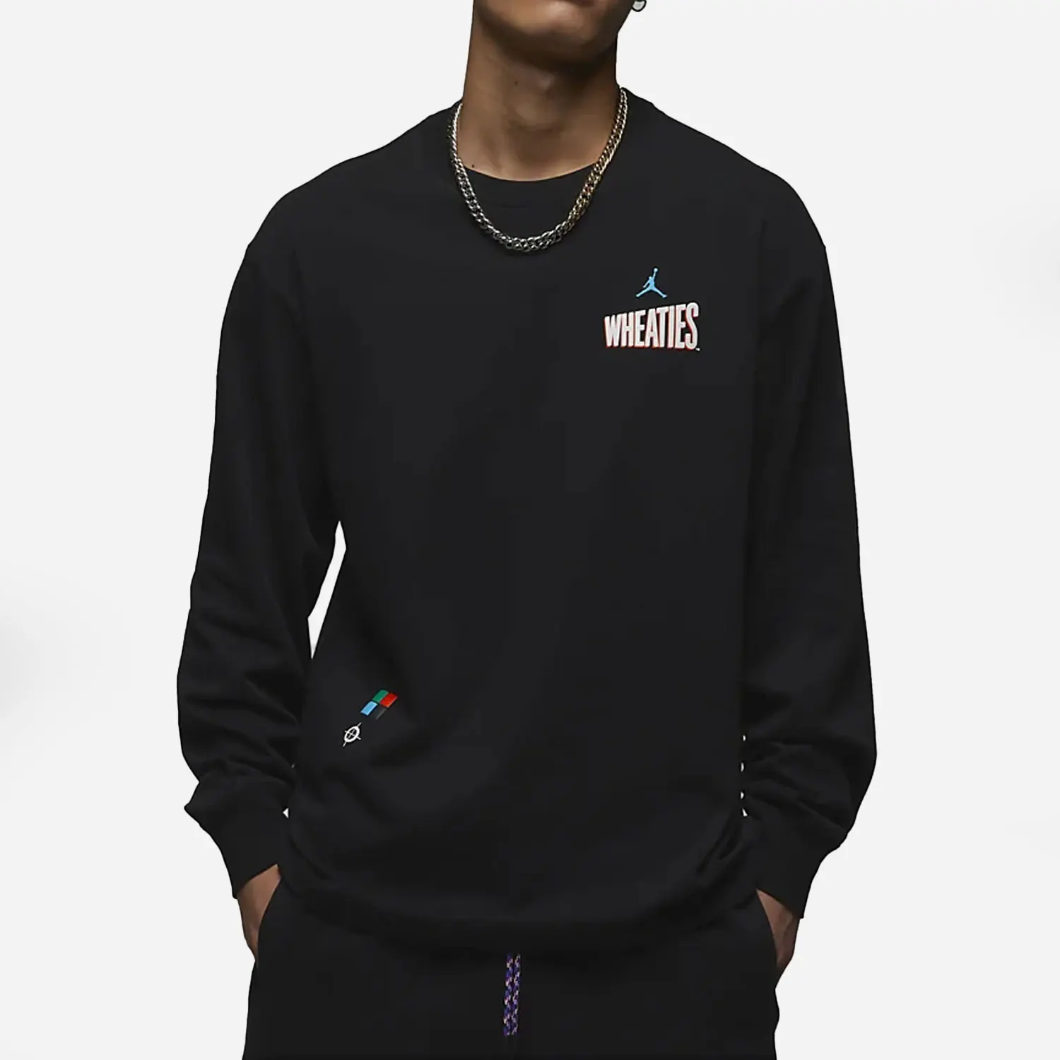 Nike Authentic Oden Flight Printed Men's Sports Hoodie with Long Sleeve DV8429-010