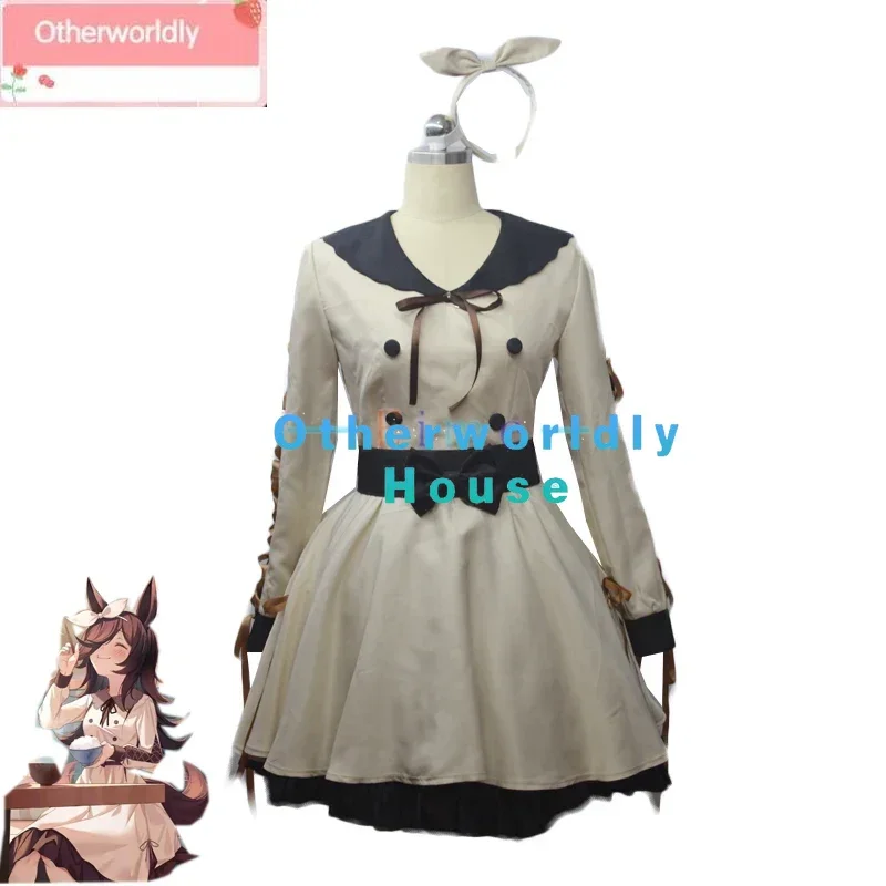 Game Pretty Derby Rice Shower Cosplay Costume Women Fancy Party Dress  Halloween Carnival Uniforms Anime Clothing Custom Made