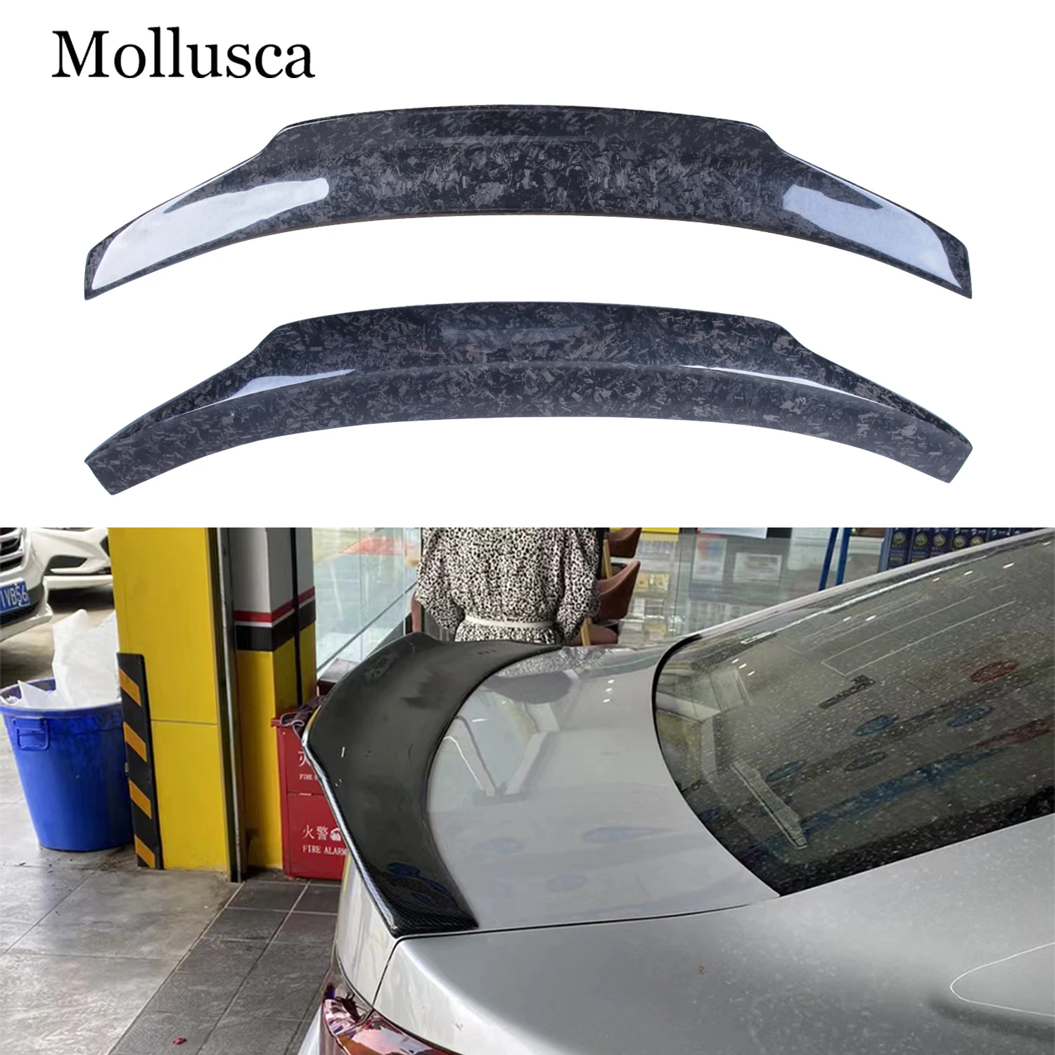 

For Lexus IS E2 2nd generation PSM Style Forged Carbon fiber Rear Spoiler Trunk wing 2005-2013